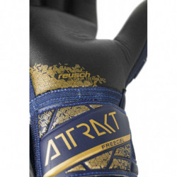 Attrakt Freegel Silver Junior Blue | Goalkeeper gloves