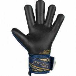 Attrakt Freegel Silver Junior Blue | Goalkeeper gloves