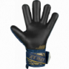 Attrakt Freegel Silver Junior Blue | Goalkeeper gloves