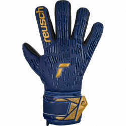 Attrakt Freegel Silver Junior Blue | Goalkeeper gloves