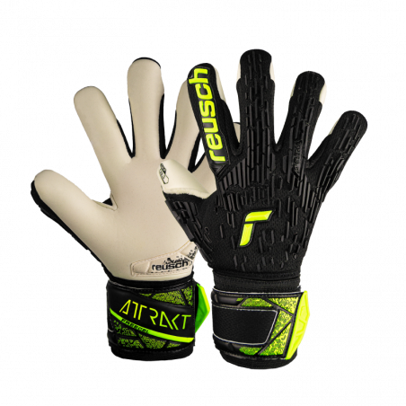 Attrakt Freegel Gold Finger Support Junior | Gants de gardien de but